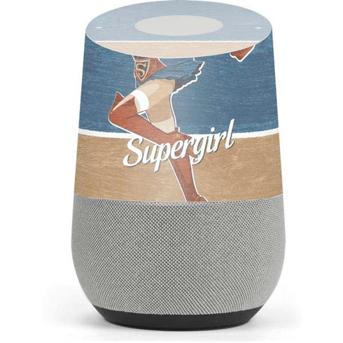 DC Comics Bombshells Supergirl Google Home Skin
